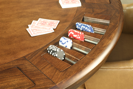 Marin Custom Poker table by California House