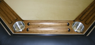 Solid Cherry Horizontal Chip Trays